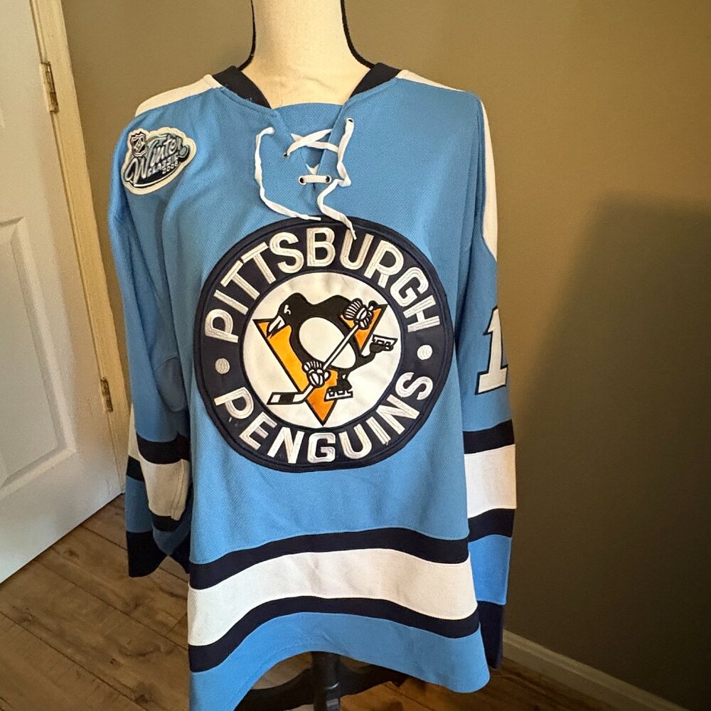 EUC Pittsburg Penguins Staal Jersey Winter Classic 2008 size 48